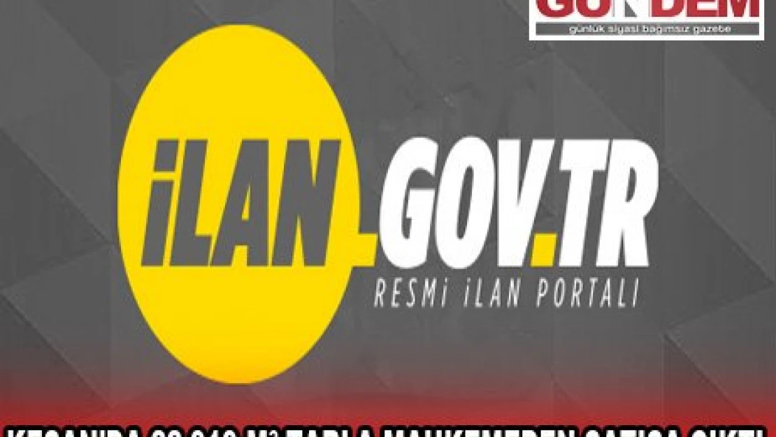 KEŞAN'DA 22.919 MÂ² TARLA MAHKEMEDEN SATIŞA ÇIKTI