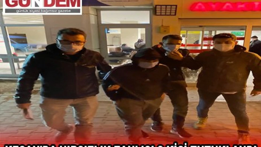 Keşan'da hırsızlık zanlısı 2 kişi tutuklandı