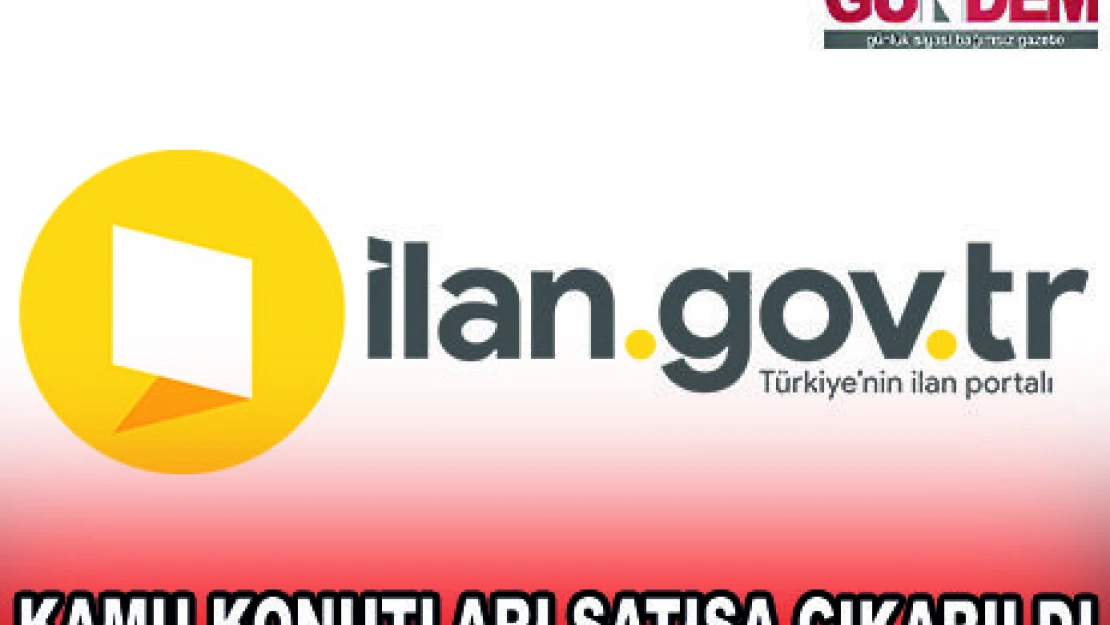 KAMU KONUTLARI SATIŞA ÇIKARILDI