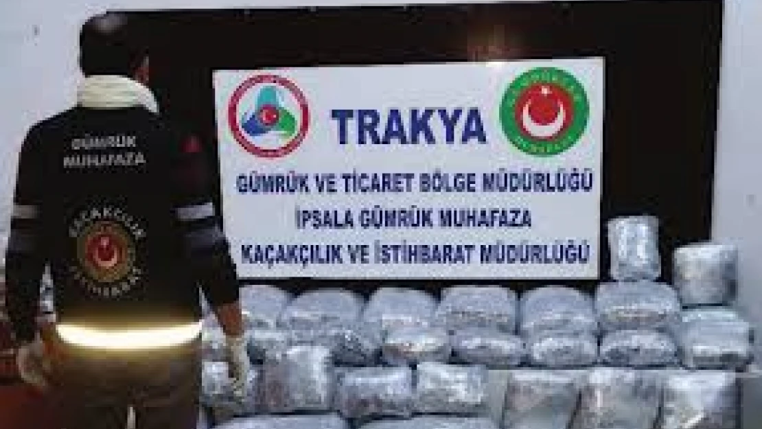 Uyuşturucu valizleri kamerada