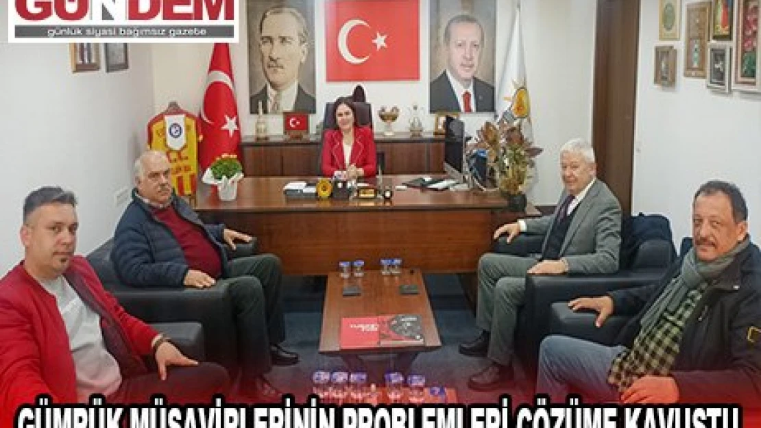 GÜMRÜK MÜŞAVİRLERİNİN PROBLEMLERİ ÇÖZÜME KAVUŞTU