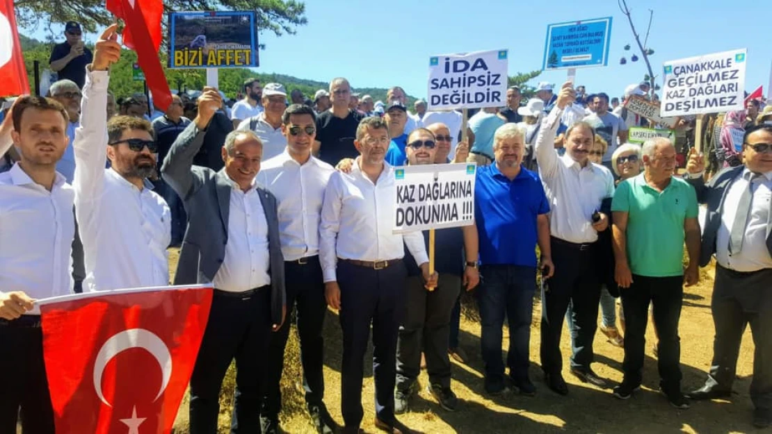 Edirne İYİ Parti, Kaz Dağları'nda