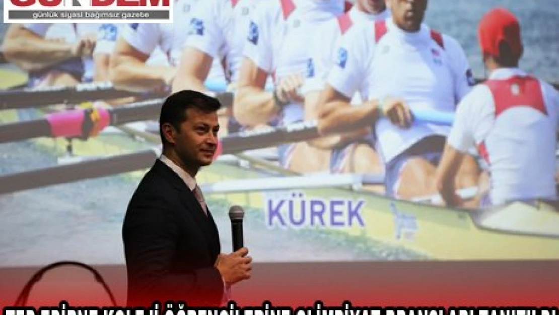 TED EDİRNE KOLEJİ ÖĞRENCİLERİNE OLİMPİYAT BRANŞLARI TANITILDI