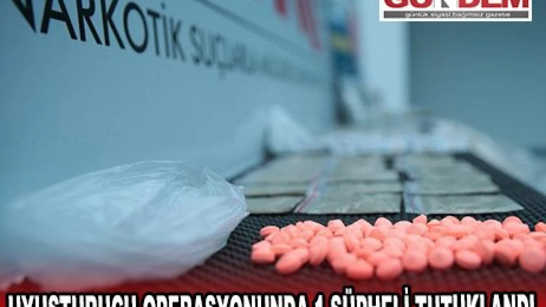 Uyuşturucu operasyonunda 1 şüpheli tutuklandı