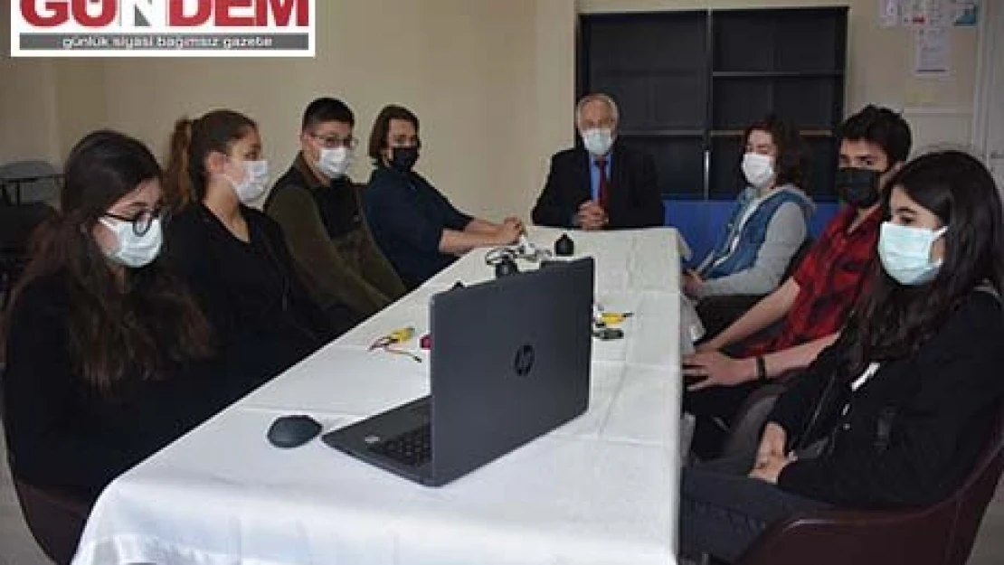 Tekirdağ'da lise öğrencileri 'insansız su altı aracı' tasarladı