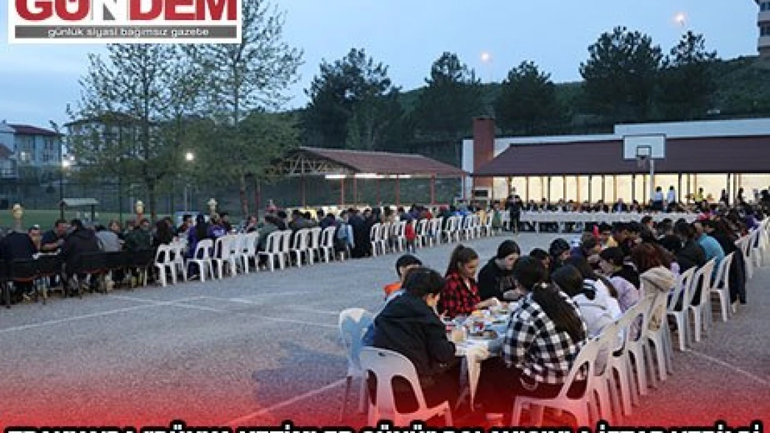 Trakya'da 'Dünya Yetimler Günü' dolayısıyla iftar verildi