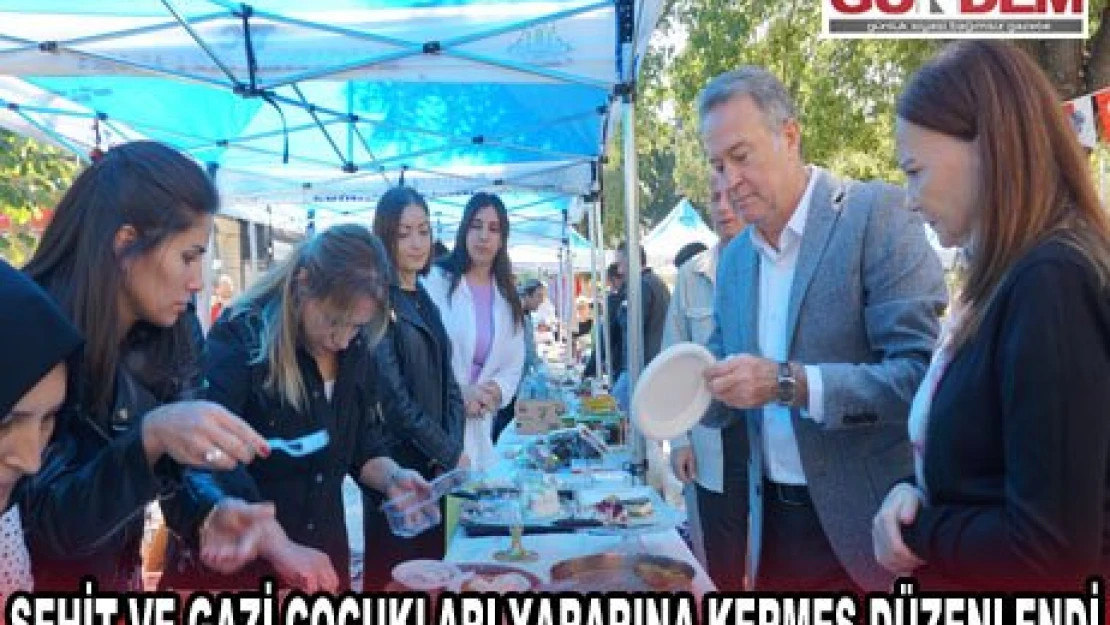 Şehit ve gazi çocukları yararına kermes düzenlendi