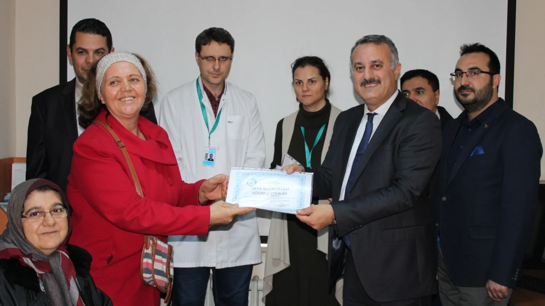 Refakatçilere sertifika