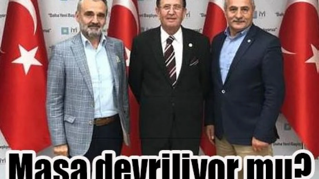 Masa devriliyor mu?