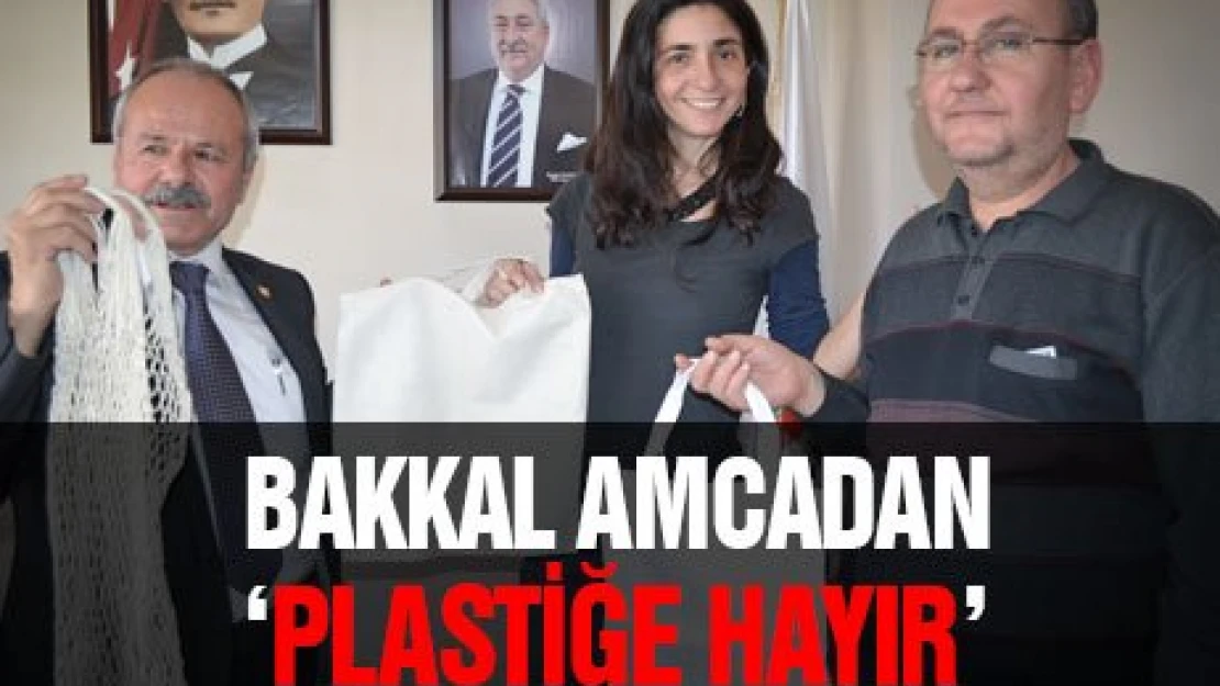 Bakkal amcadan plastiğe hayır