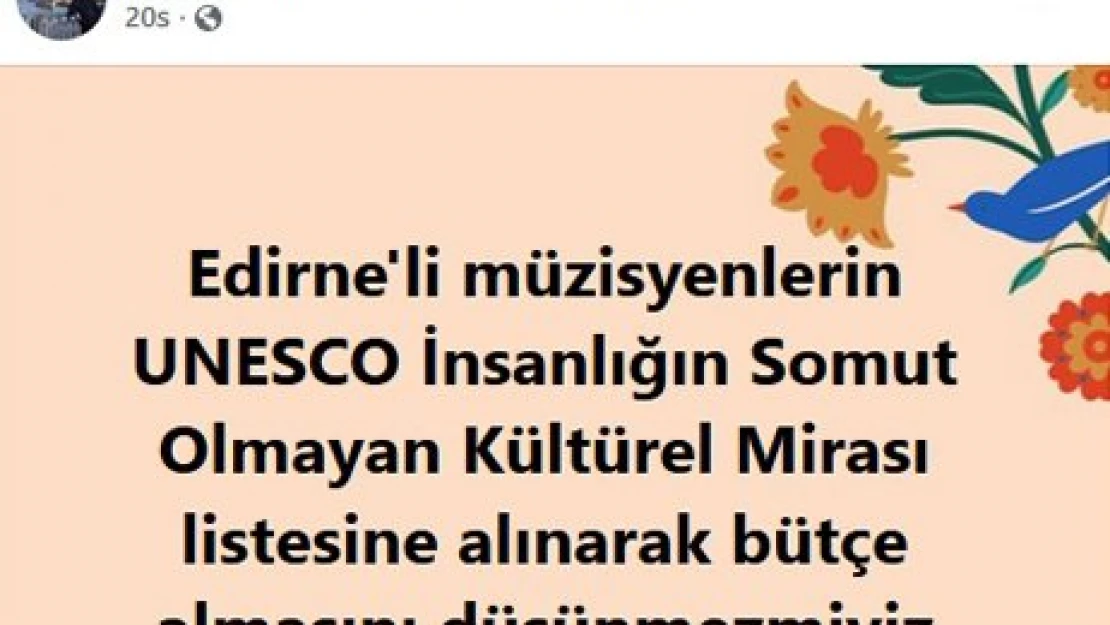 Müzisyenlere UNESCO önerisi