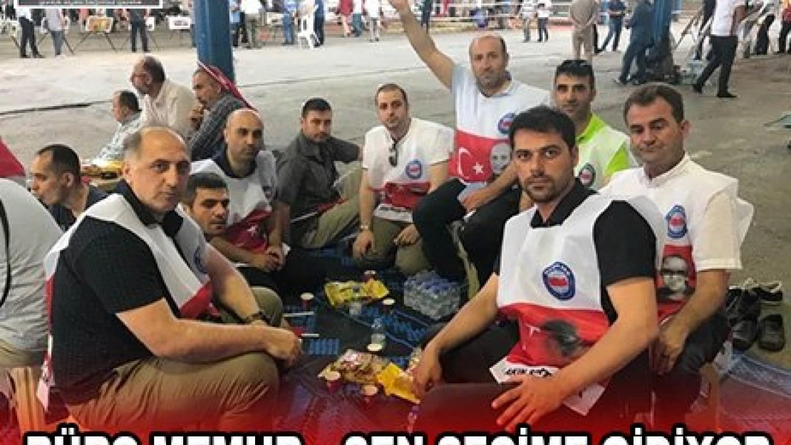 Büro Memur '' Sen seçime gidiyor