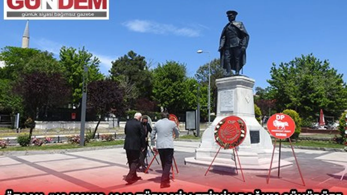 ÖZCAN '19 MAYIS 1919 TÜRK MİLLETİ'NİN DOĞUM GÜNÜDÜR.'