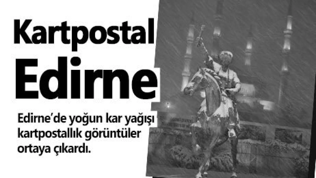 Kartpostal Edirne