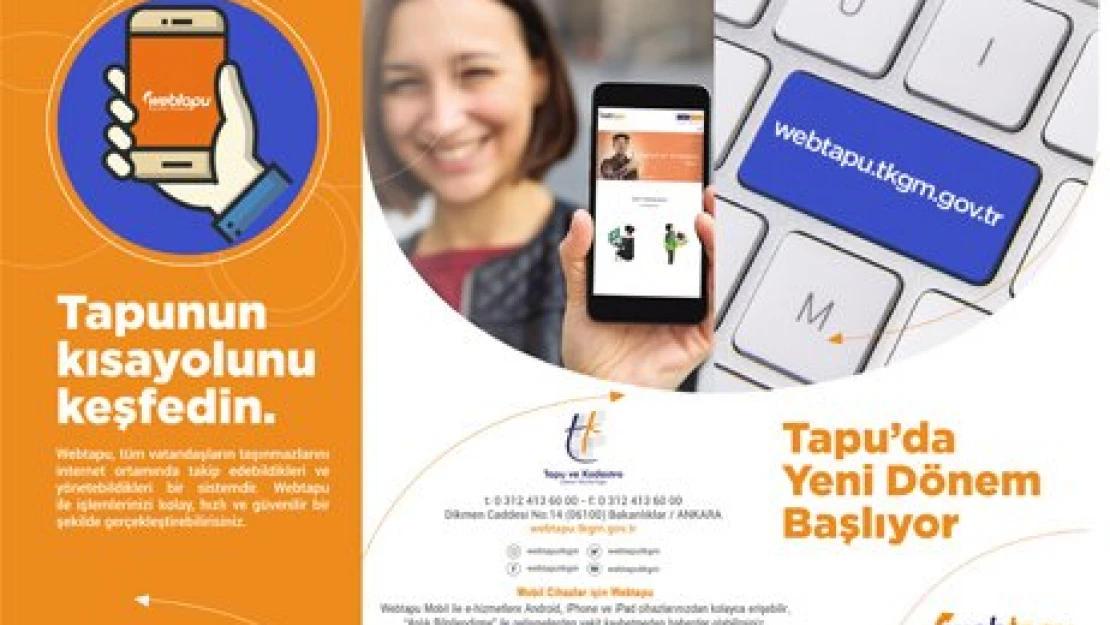 Web tapuyla işlemler daha kolay
