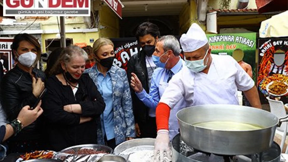 'Rotahane Projesi' ile Edirne'ye gelen heyet kenti gezip, tava ciğer pişirdi