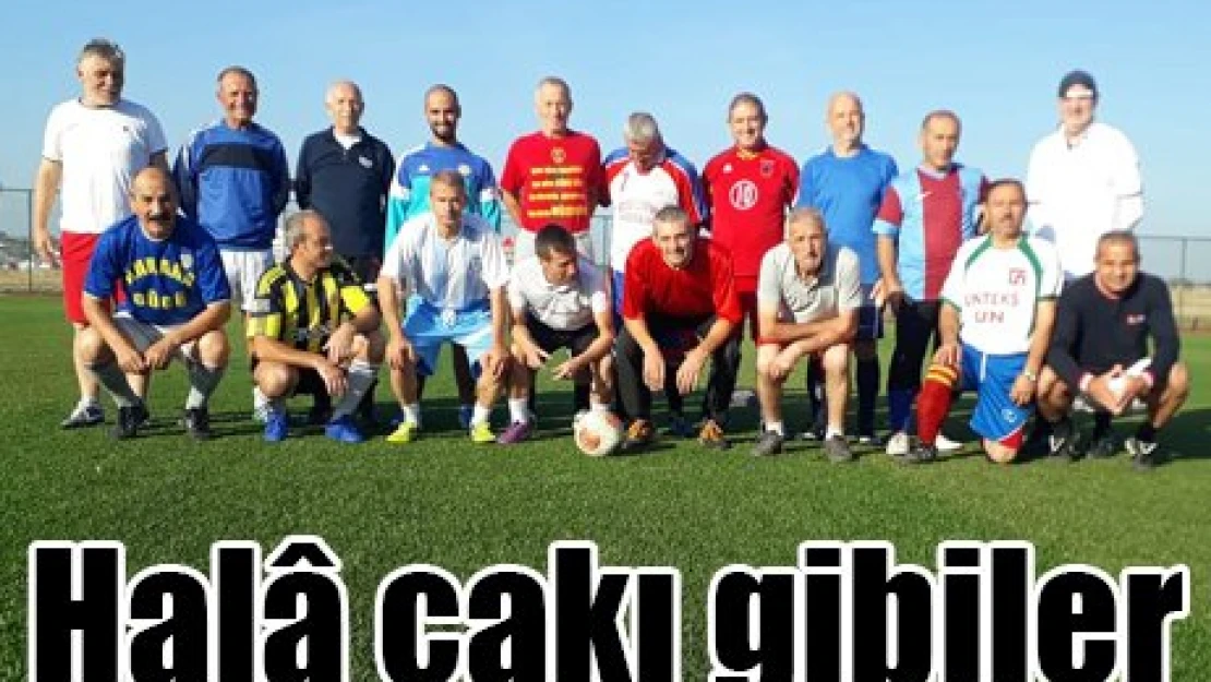 Halâ çakı gibiler