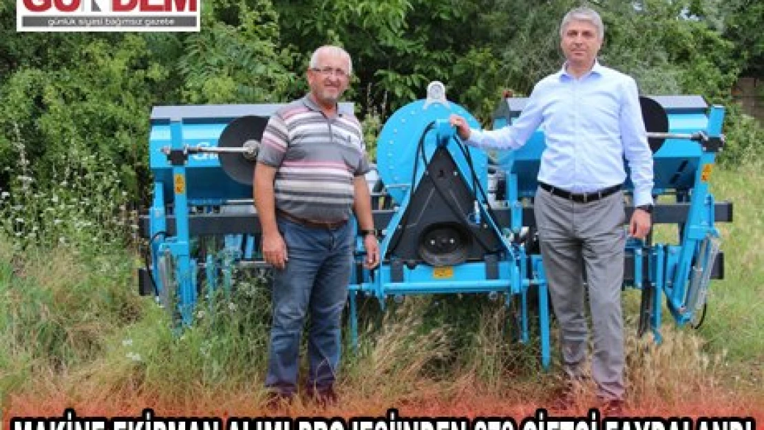 Edirne'de Makine Ekipman Alımı Projesi'nden 279 çiftçi faydalandı