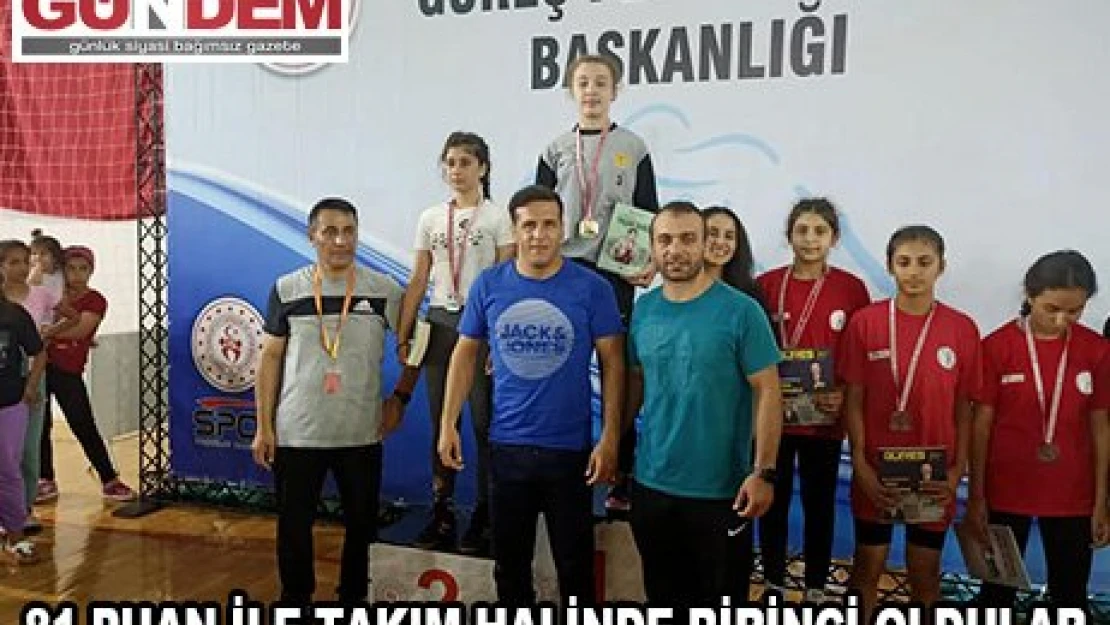 81 PUAN İLE TAKIM HALİNDE BİRİNCİ OLDULAR