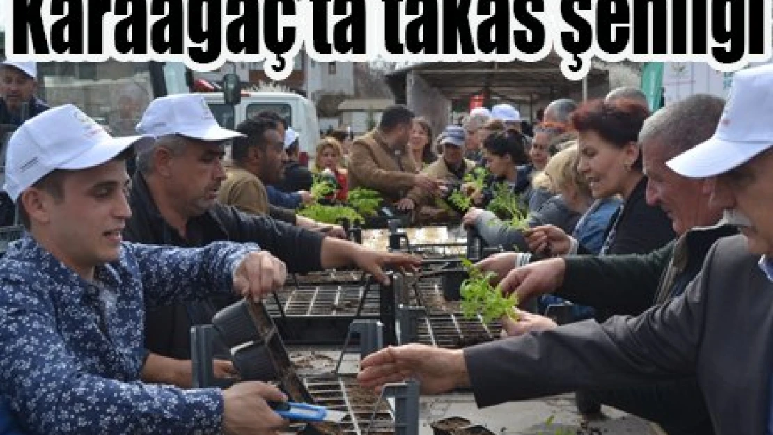 Karaağaç'ta takas şenliği