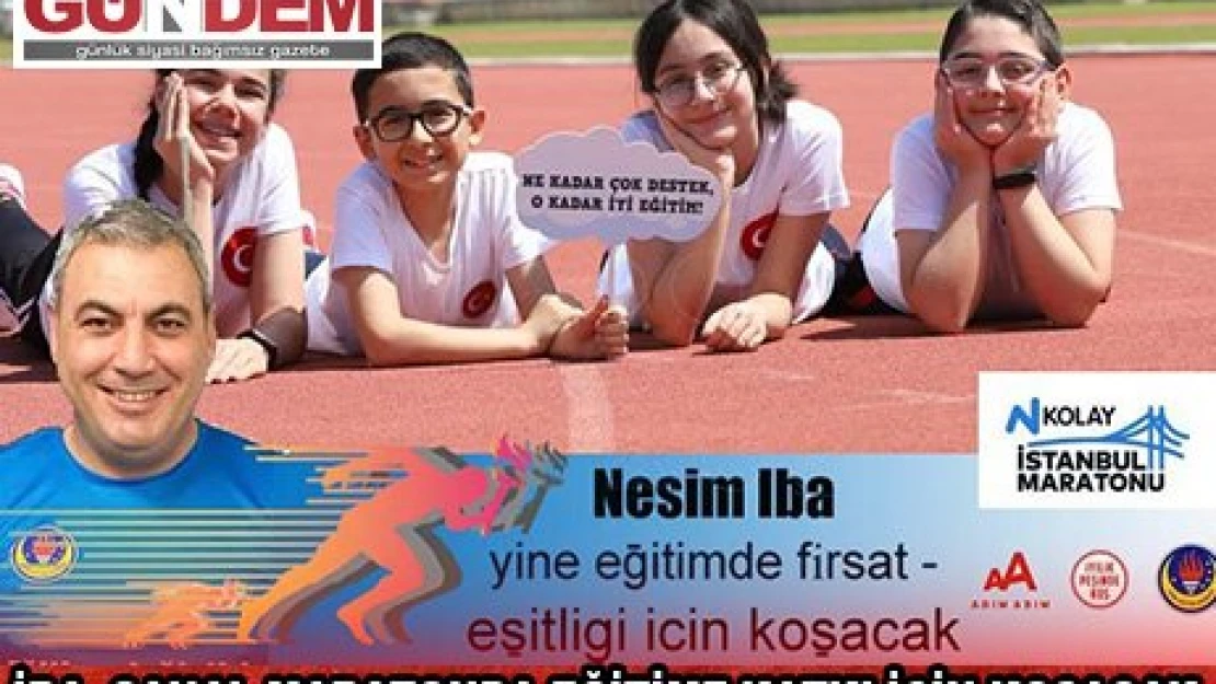 İBA, SANAL MARATONDA EĞİTİME KATKI İÇİN KOŞACAK