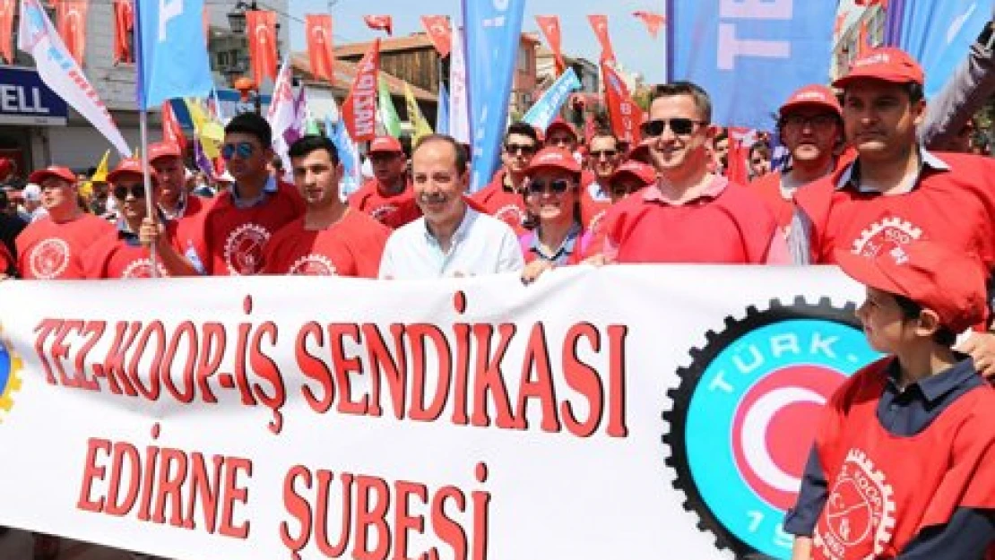 Gürkan'dan 1 Mayıs mesajı