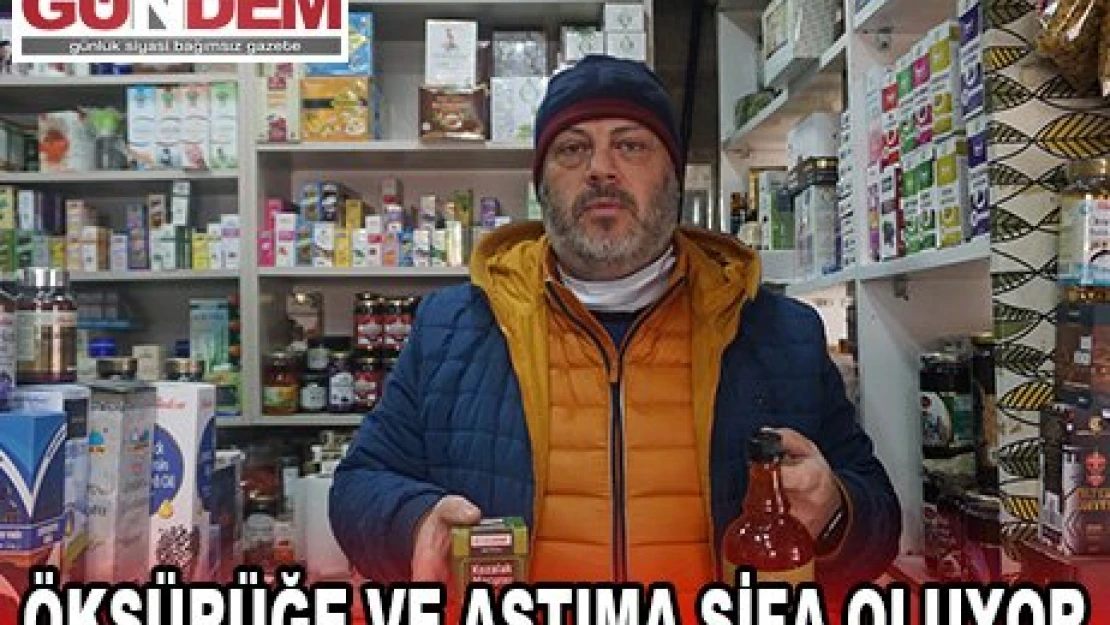 Öksürüğe ve astıma şifa oluyor