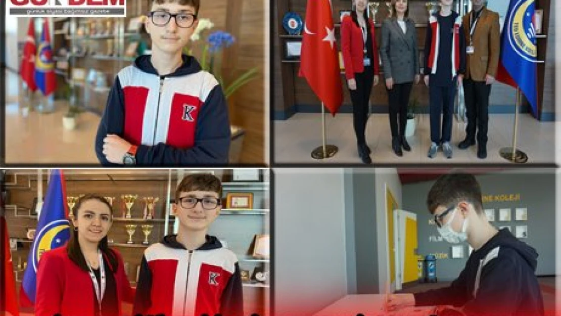 TED EDİRNE KOLEJİ ÖĞRENCİSİ CARİBOU MATEMATİK ADINI DÜNYAYA DUYURDU 