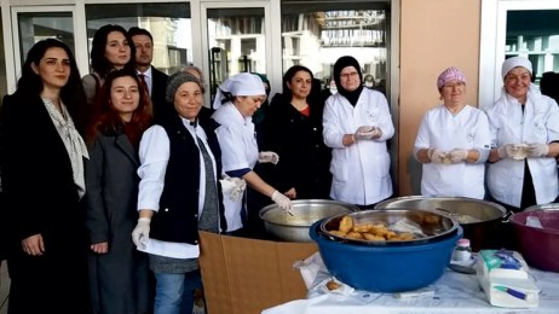 Komisyondan şehitlere lokma