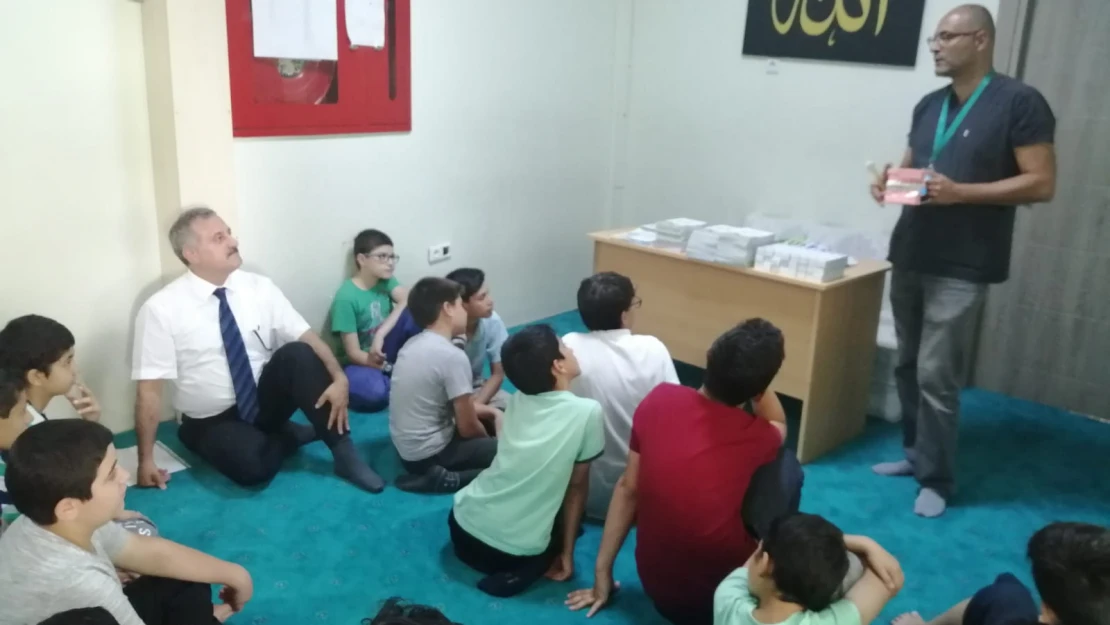 Kursiyere sağlık okuryazarlığı dersi