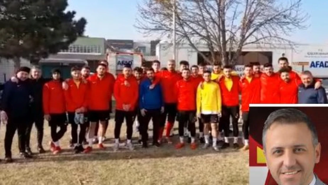 Takımdan başkana videolu mesaj