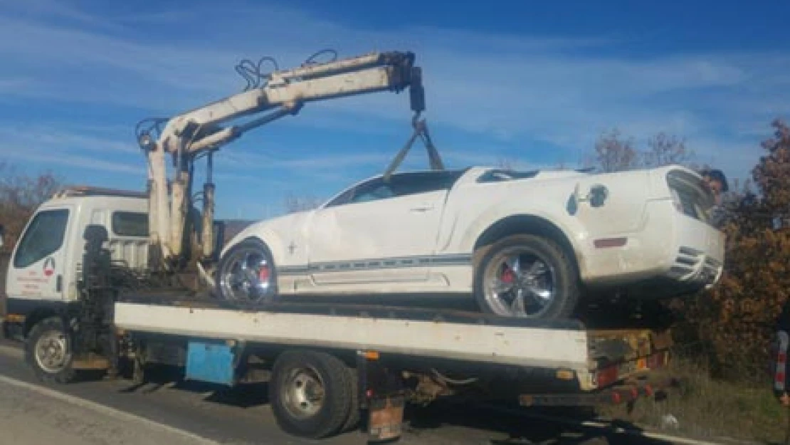 Enez'de trafik kazası 2 yaralı