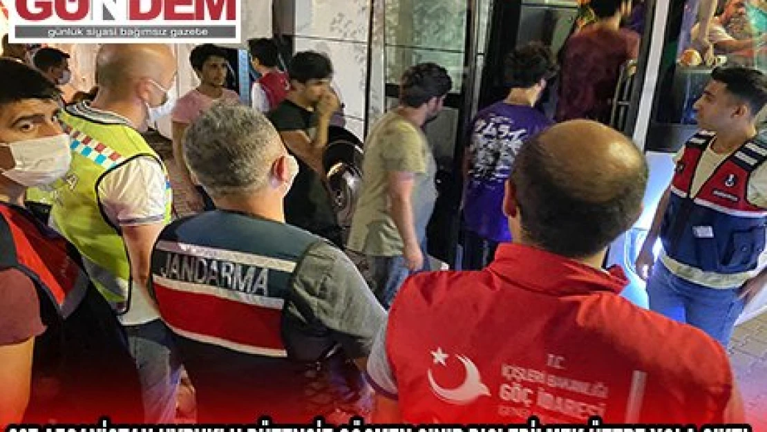                 227 AFGANİSTAN UYRUKLU DÜZENSİZ GÖÇMEN SINIR DIŞI EDİLMEK ÜZERE YOLA ÇIKTI