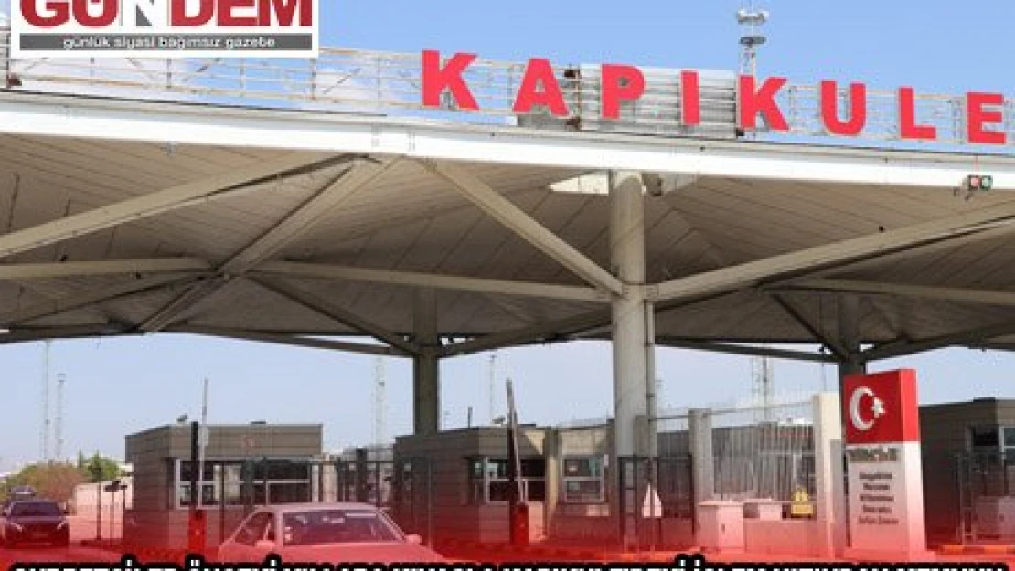 Gurbetçiler önceki yıllara kıyasla Kapıkule'deki işlem hızından memnun