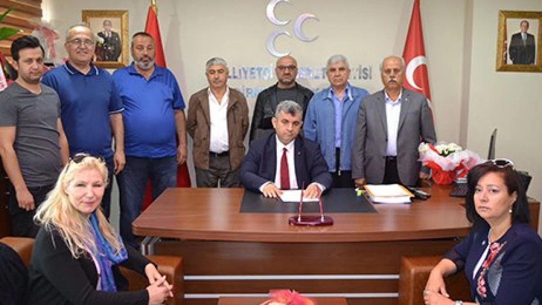 MHP'li başkan hızlı başladı