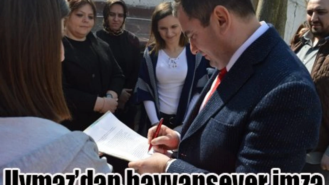 Uymaz'dan hayvansever imza