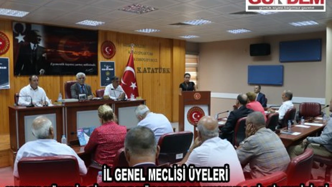 Edirne İl Genel Meclisi üyeleri kadına yönelik şiddetle mücadele konusunda bilgilendirildi