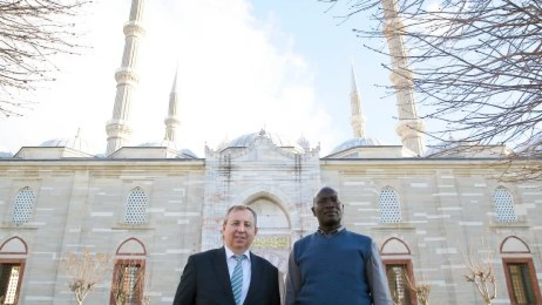 Çad Cumhurbaşkanı adayı Edirne'de