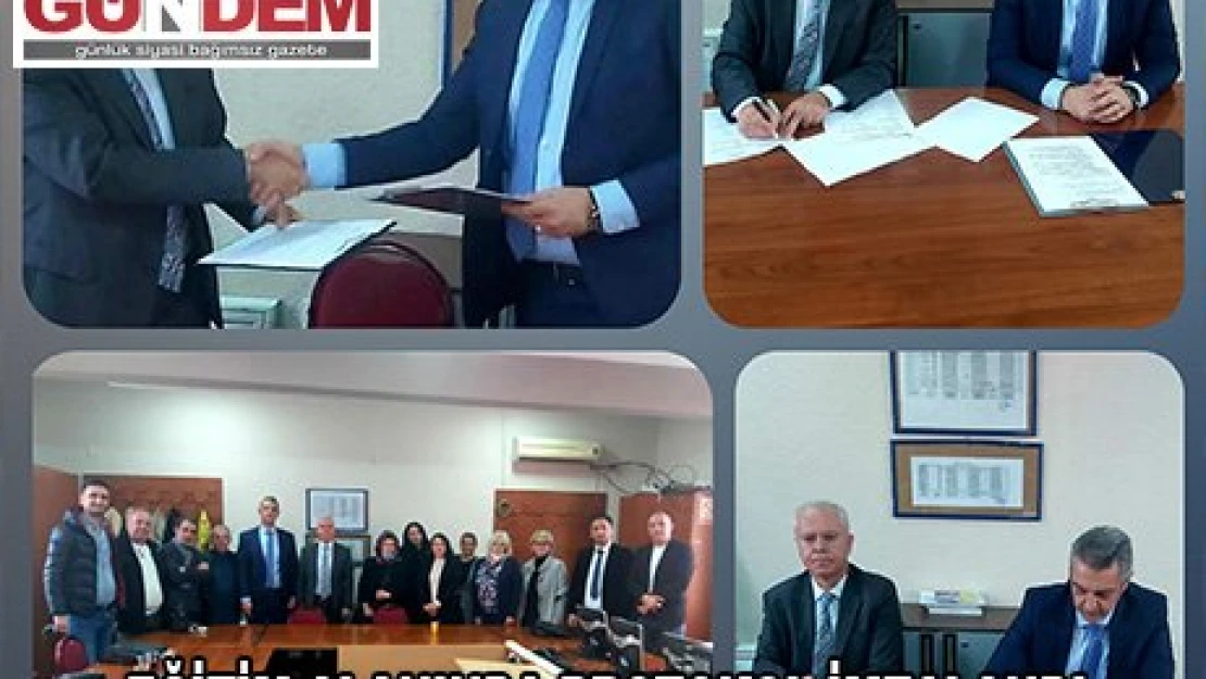 Türkiye ile Makedonya arasında eğitim alanında protokol imzalandı