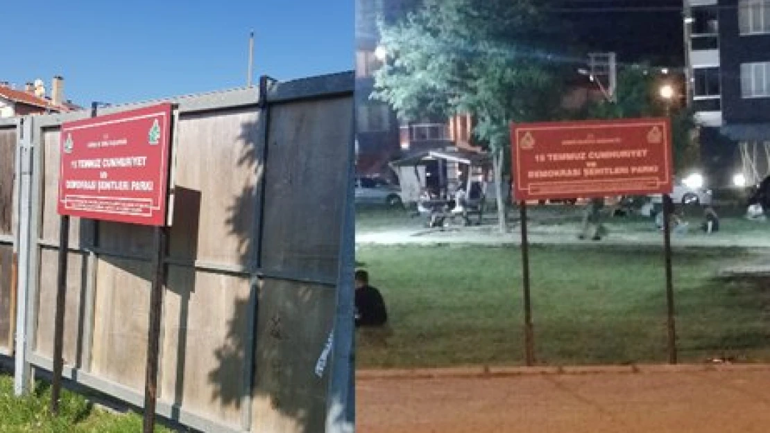 O tabelanın yeri değişti