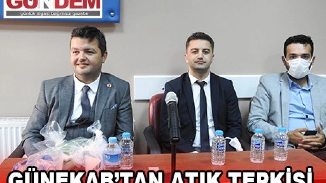 GÜNEKAB'tan atık tepkisi 