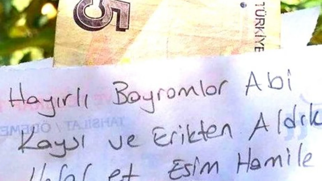 Erik dalında duygusal mesaj