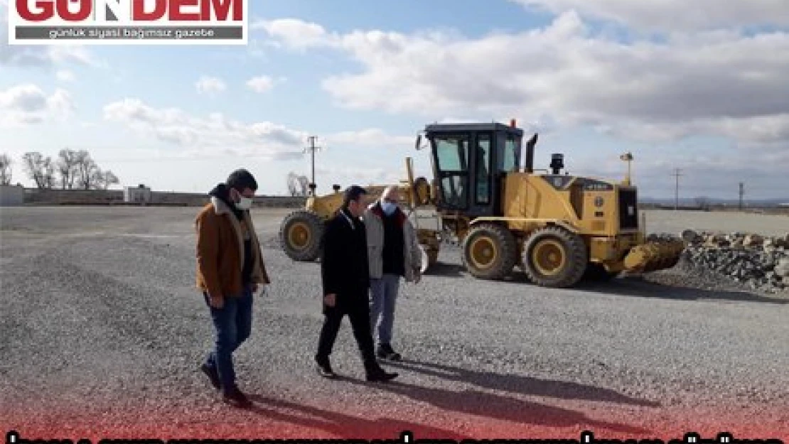 İpsala Sınır Kapısı yakınındaki tır parkının inşası sürüyor