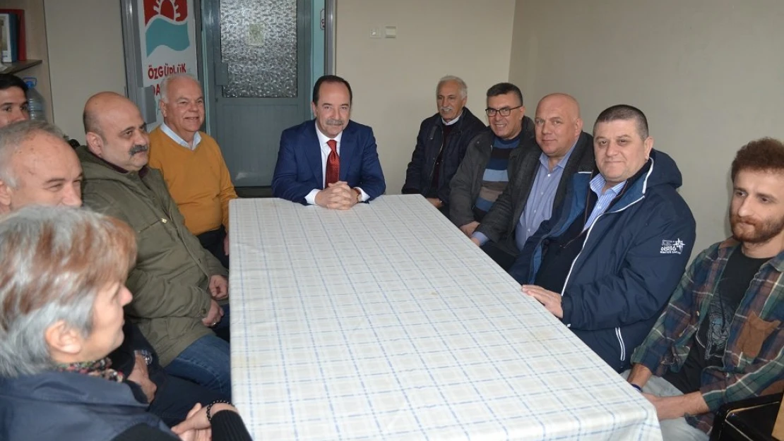 İlk ziyaret ÖDP'ye