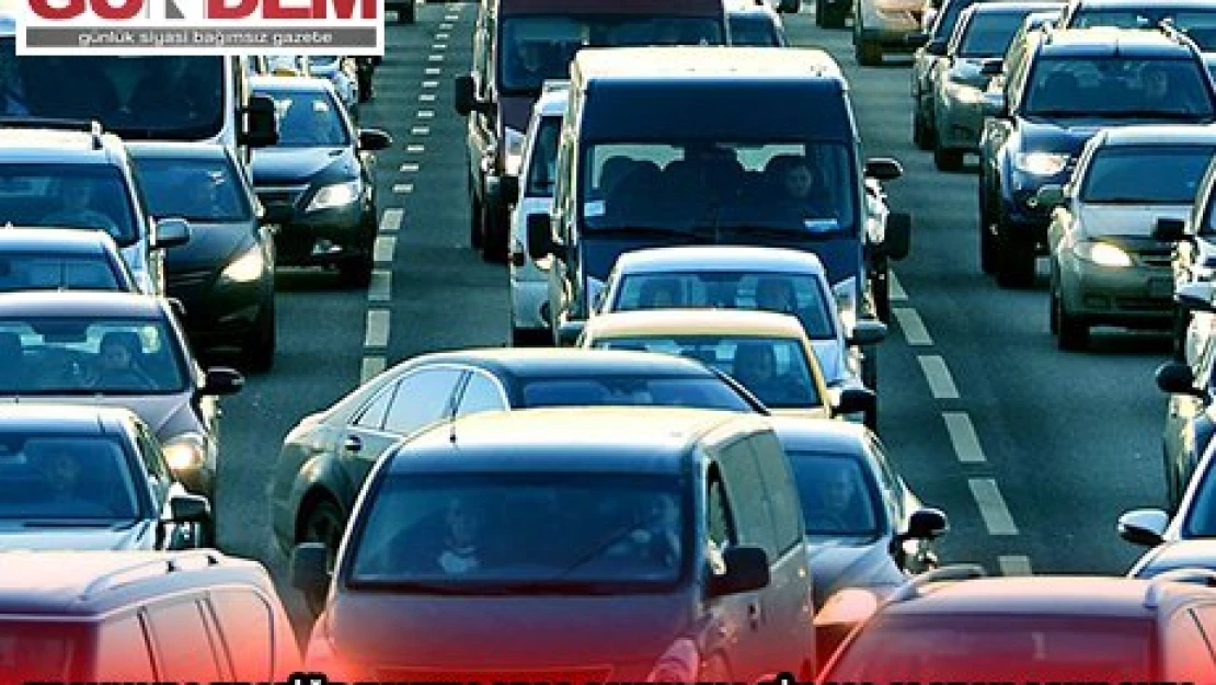 TRAKYA'DA TRAFİĞE KAYITLI ARAÇ SAYISI 599 BİN 238 OLARAK AÇIKLANDI