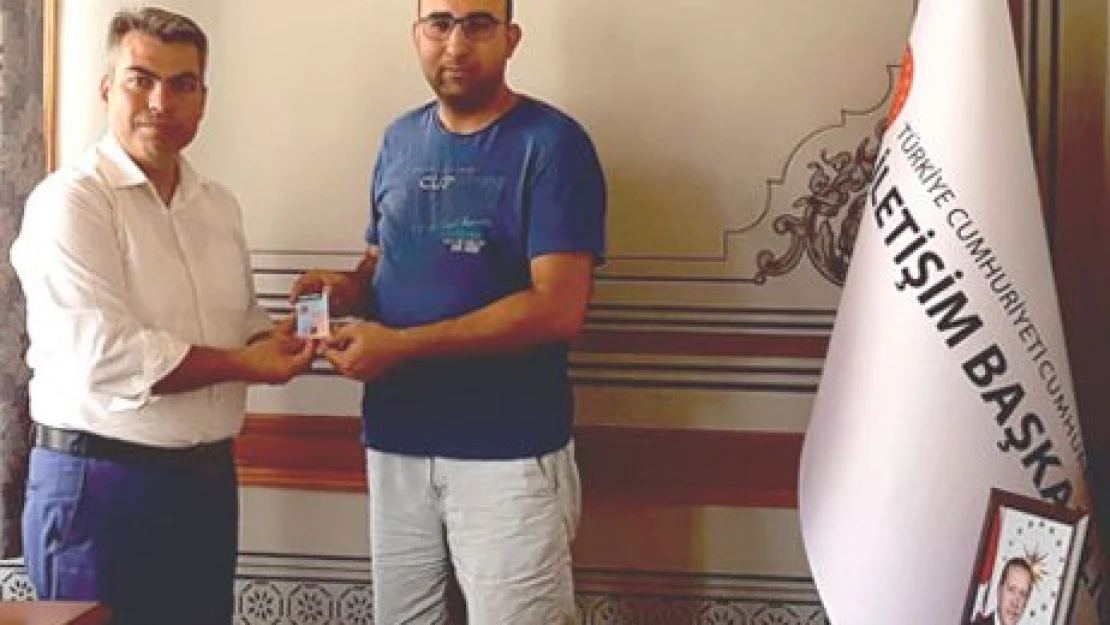 GÜNDEM'e bir basın kartı daha