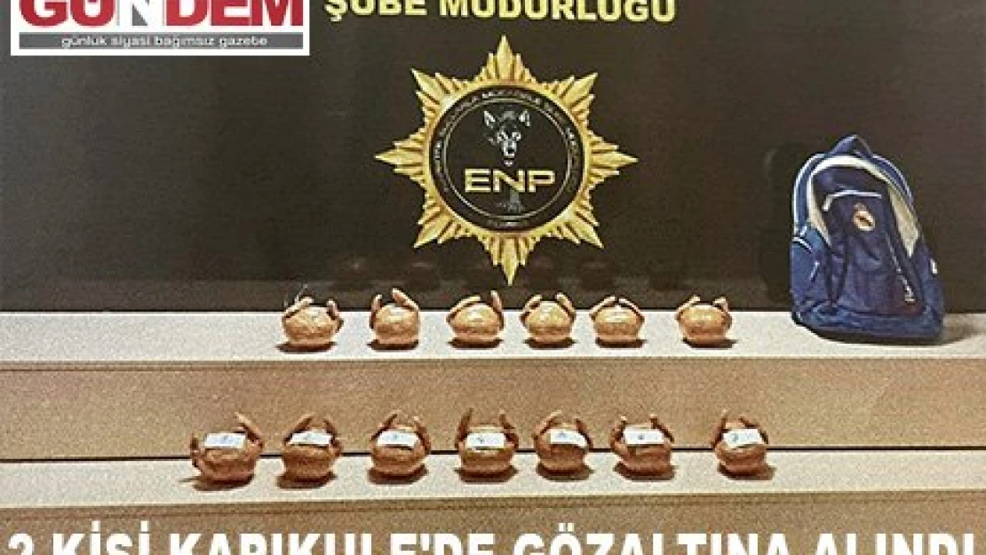 Bulgaristan'a uyuşturucu götüren araçtaki 2 kişi Kapıkule'de gözaltına alındı