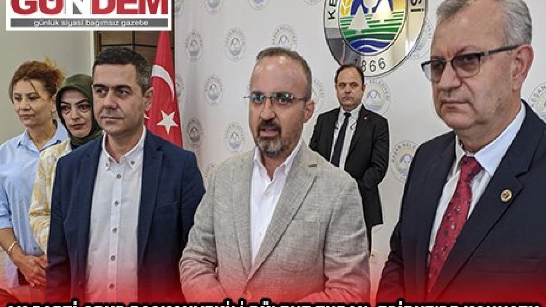 AK Parti Grup Başkanvekili Bülent Turan, Edirne'de konuştu