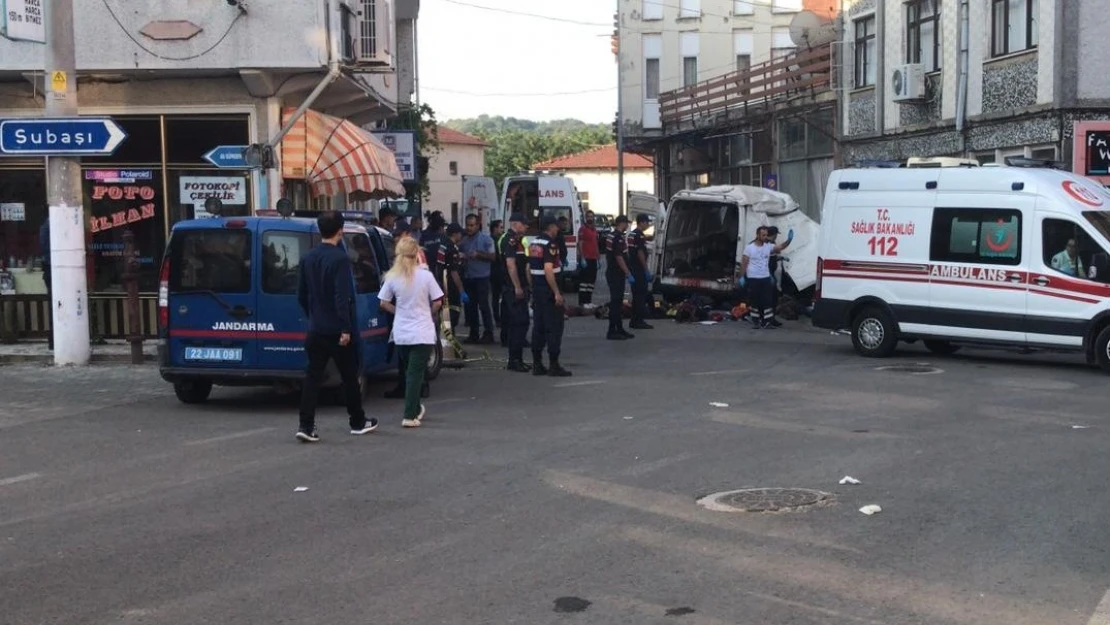Katliam gibi kaza