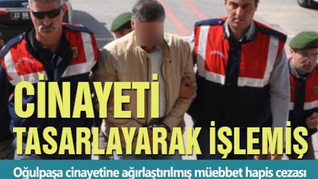 Cinayeti tasarlayarak işlemiş